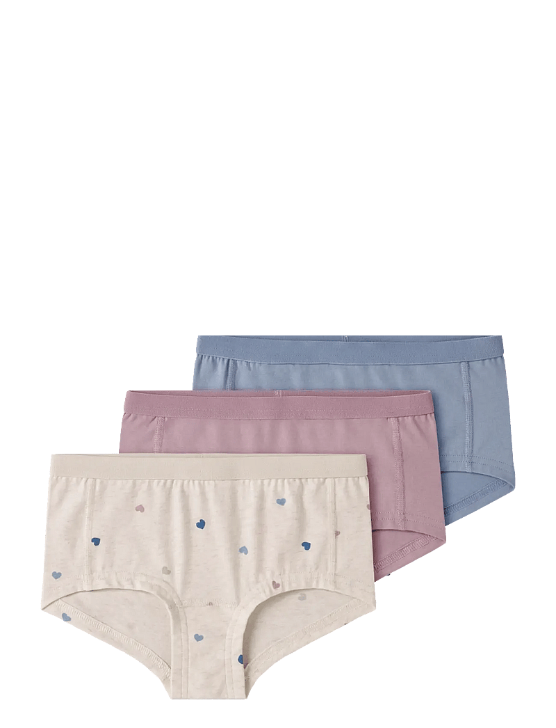 name it - NKFHIPSTER 3P PEYOTE HEARTS NOOS - slips - peyote melange - 1