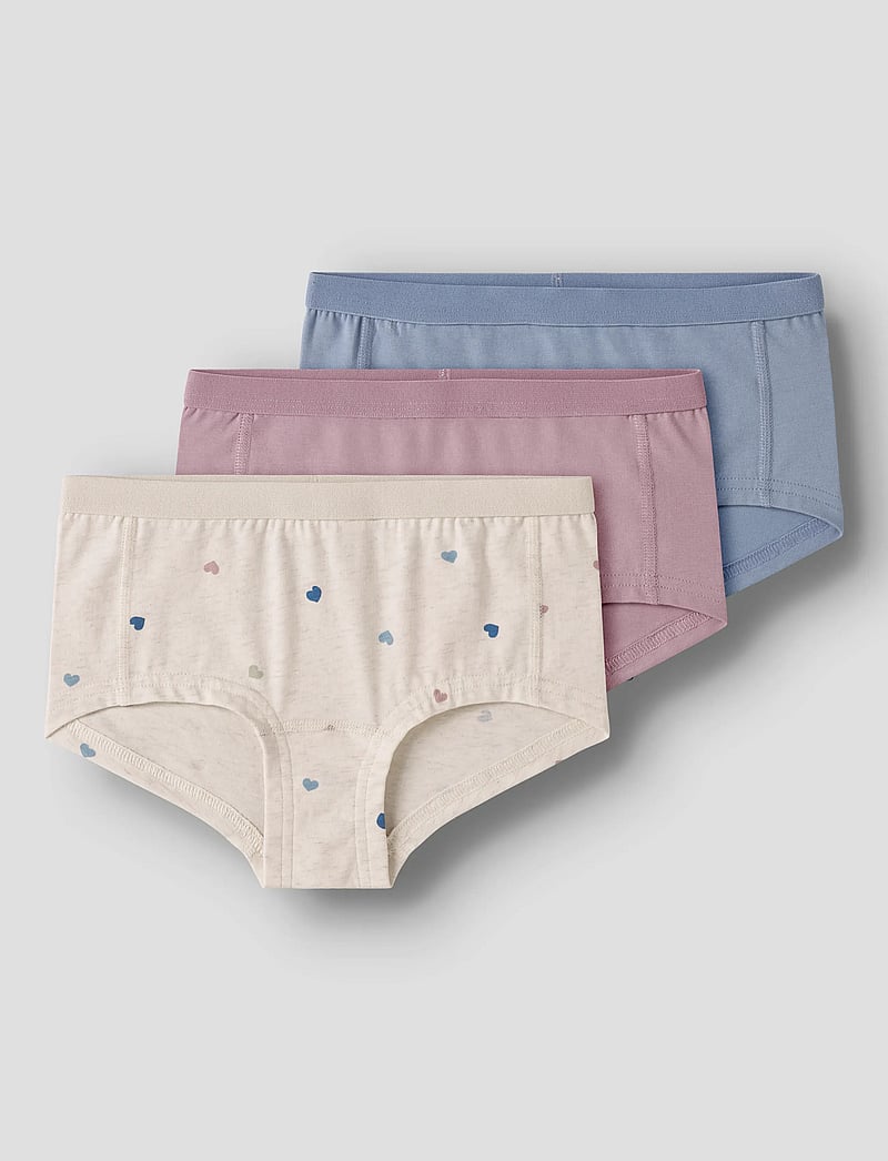 name it - NKFHIPSTER 3P PEYOTE HEARTS NOOS - slips - peyote melange - 0