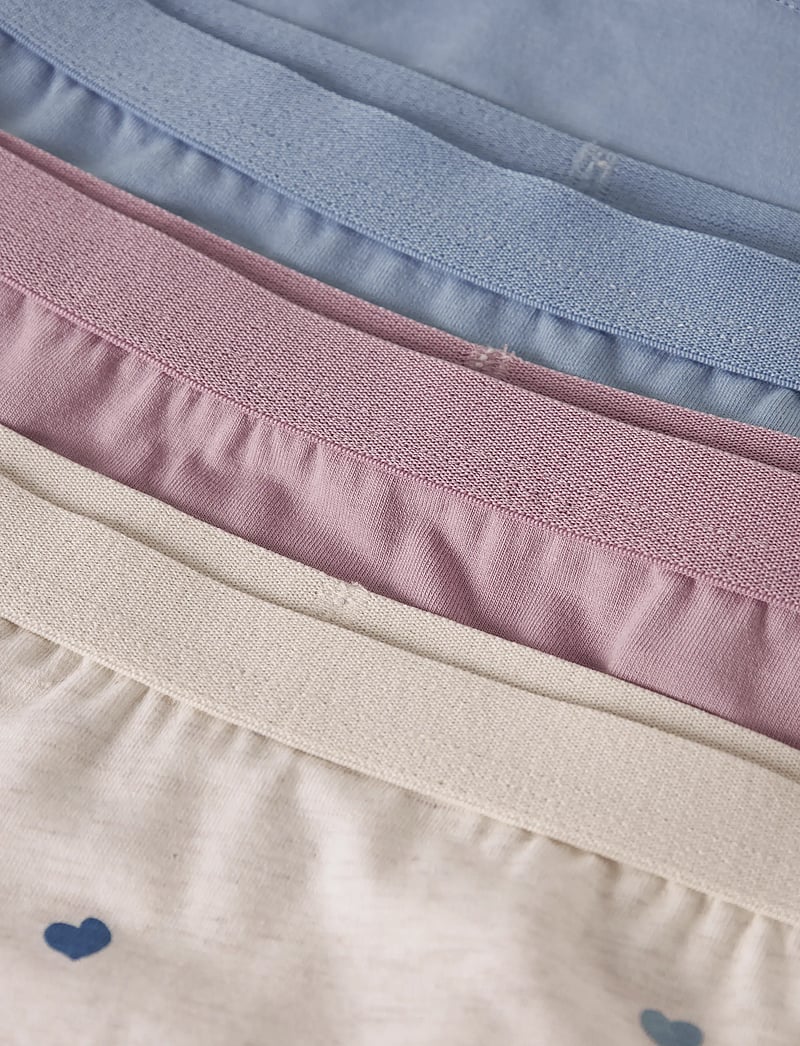 name it - NKFHIPSTER 3P PEYOTE HEARTS NOOS - slips - peyote melange - 4