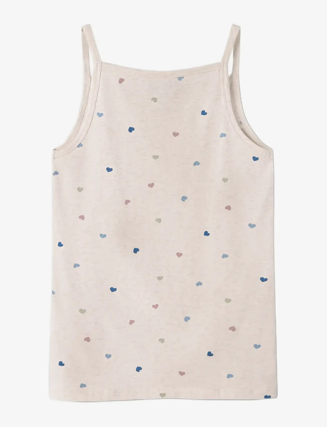 name it - NKFSTRAP TOP 2P PEYOTE HEARTS NOOS - tanktops - peyote melange - 2