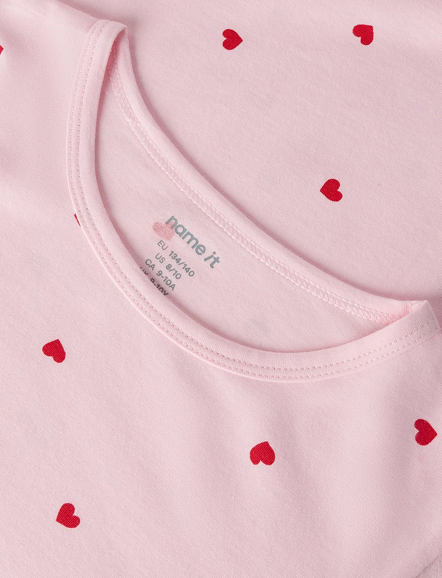 name it - NKFNIGHTGOWN HEARTS NOOS - Öösärgid - ballerina - 2