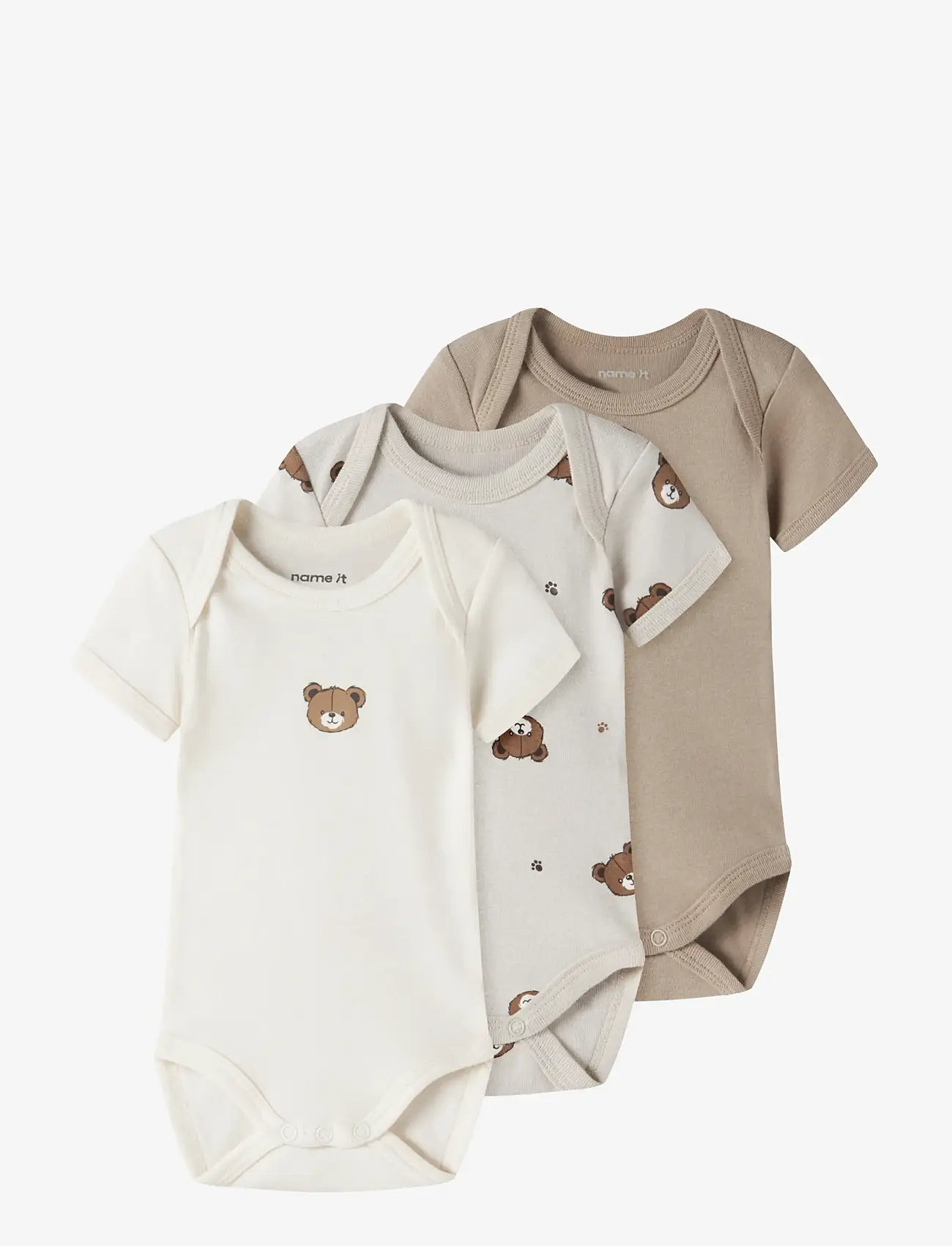 name it - NBNBODY 3P SS PUMICE BEAR NOOS - bodide mitmikpakk - pumice stone - 1