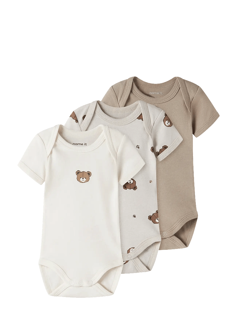 name it - NBNBODY 3P SS PUMICE BEAR NOOS - bodide mitmikpakk - pumice stone - 1