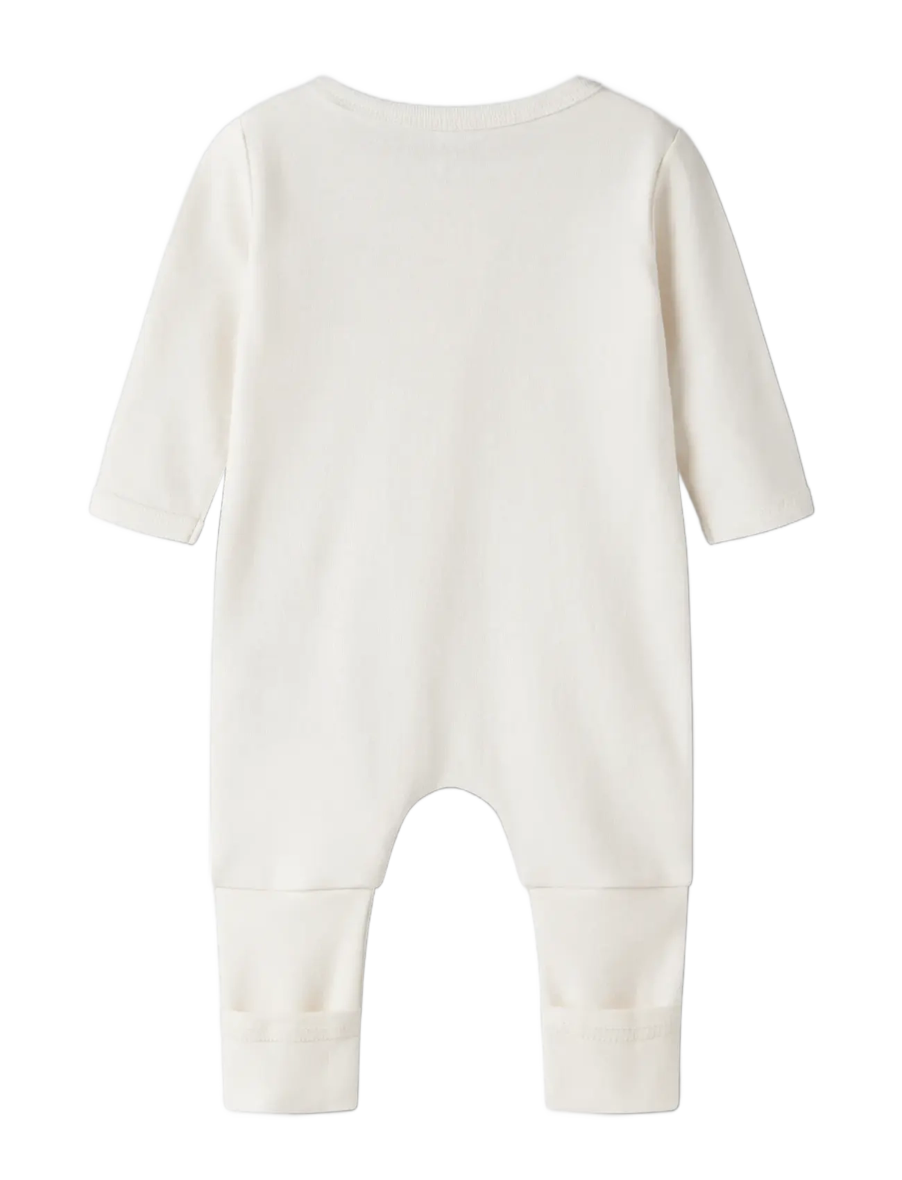 name it - NBNNIGHTSUIT 2P ZIP FF PUMICE BEAR NOOS - schlafoveralls - pumice stone - 2