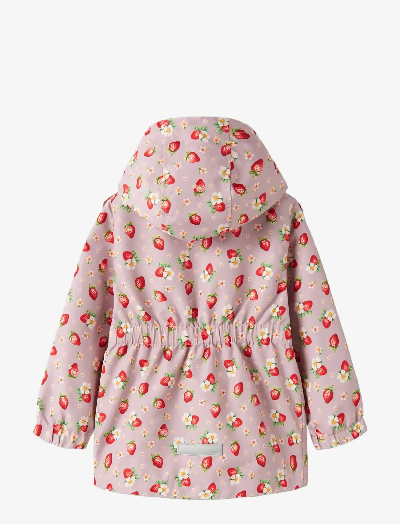 name it - NMFMAXI JACKET LI FRILL AOP - regenmäntel - keepsake lilac - 2