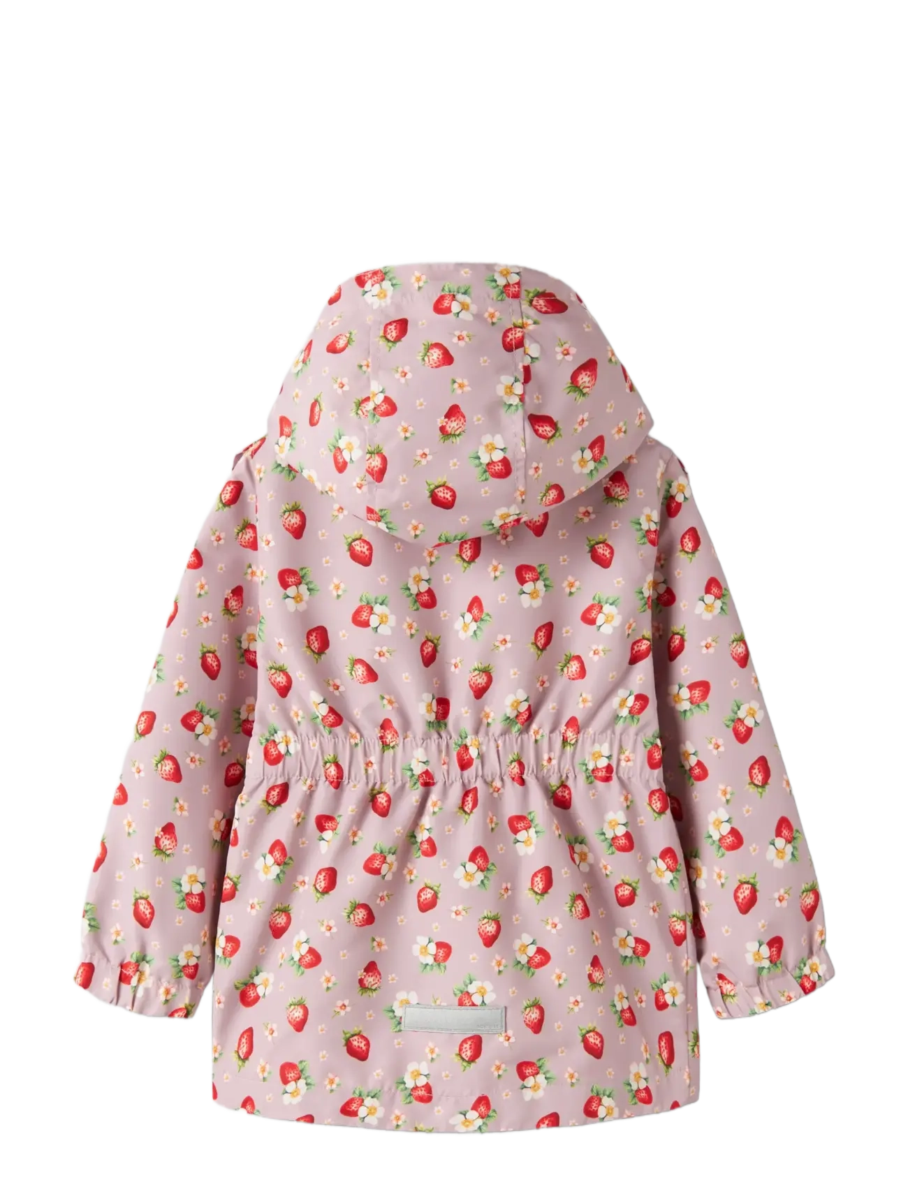 name it - NMFMAXI JACKET LI FRILL AOP - keepsake lilac - 2