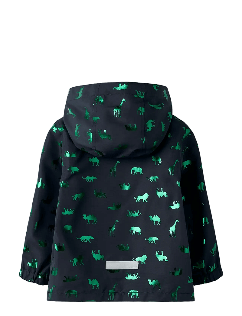 name it - NMMMAX JACKET LI FOIL AOP - skaljakker - dark sapphire - 1