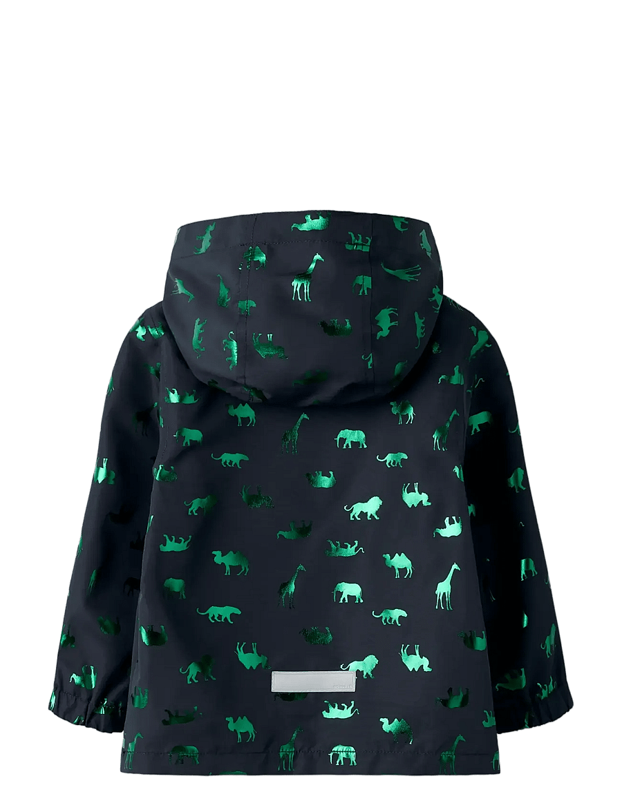 name it - NMMMAX JACKET LI FOIL AOP - skaljackor - dark sapphire - 1