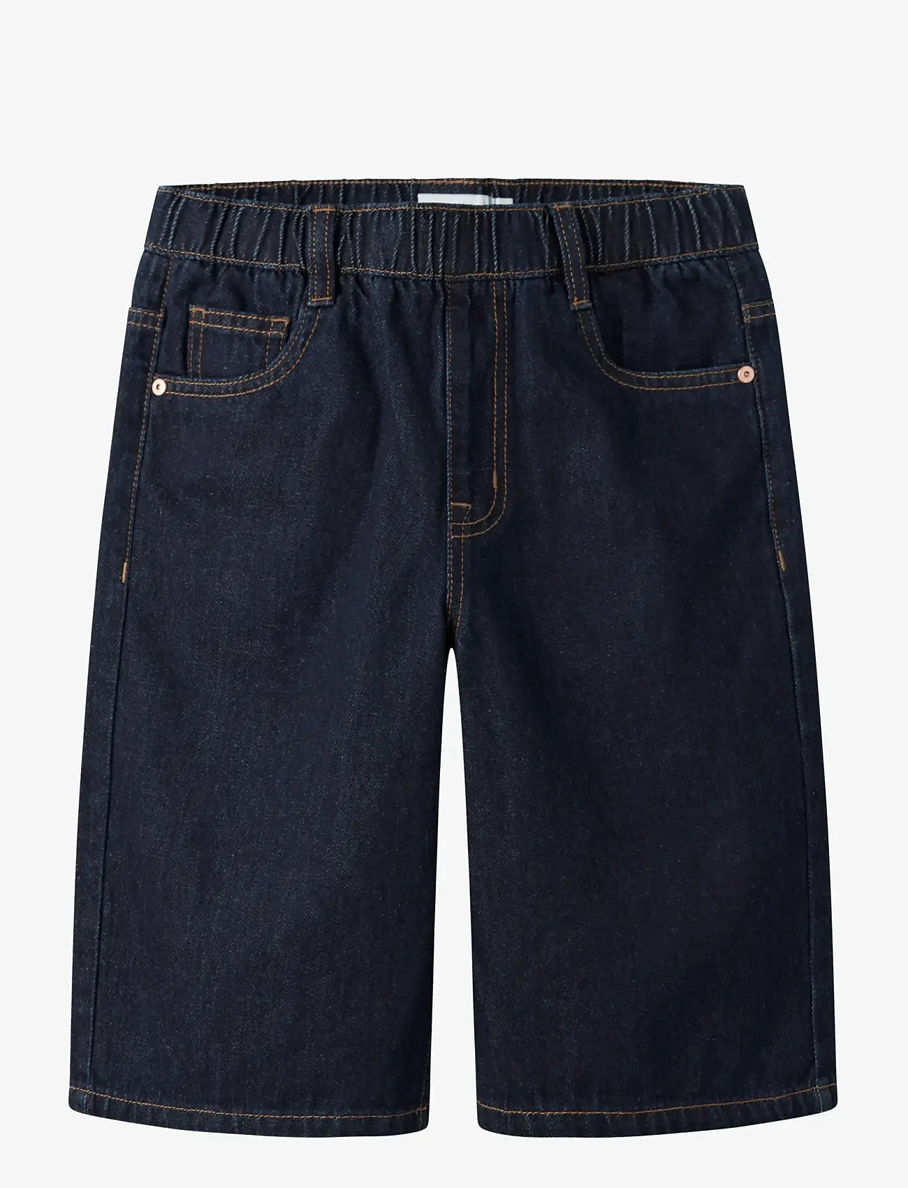 name it - NKMBEN X SKATER DNM BERMUDA 8649-BY NOOS - jeansshorts - dark blue denim - 1