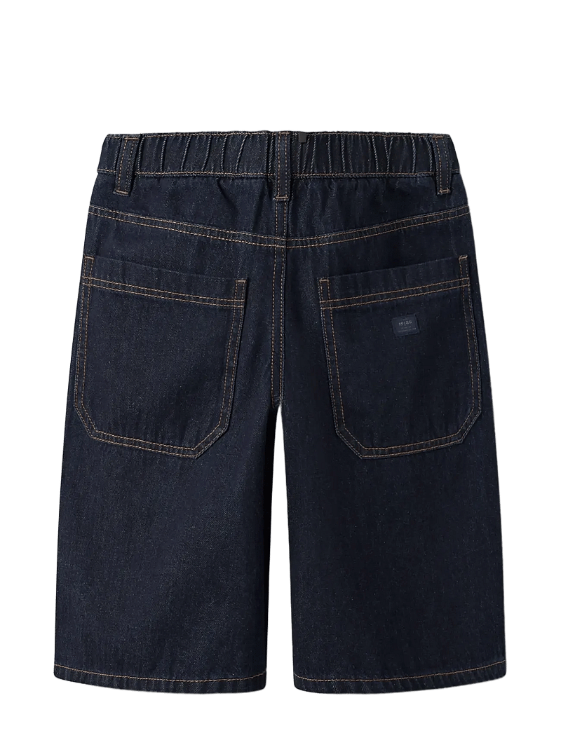 name it - NKMBEN X SKATER DNM BERMUDA 8649-BY NOOS - jeansshorts - dark blue denim - 2