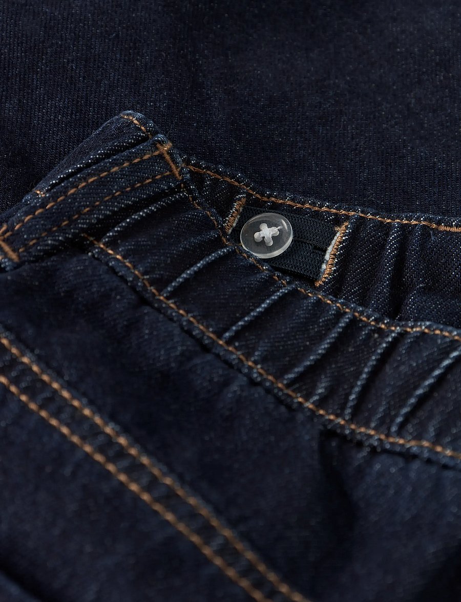 name it - NKMBEN X SKATER DNM BERMUDA 8649-BY NOOS - denimshorts - dark blue denim - 5