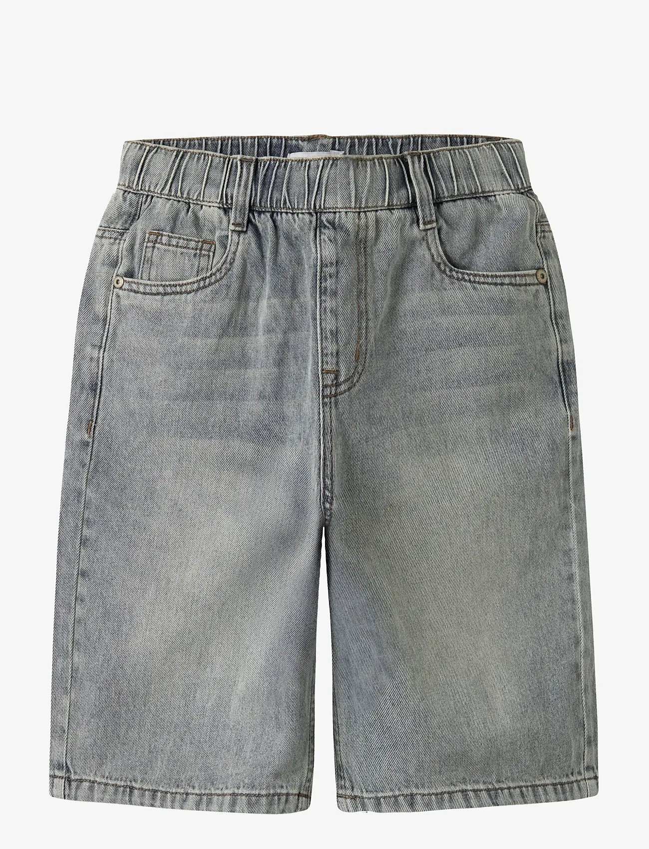name it - NKMBEN X SKATER DNM BERMUDA 8649-BY NOOS - jeansshorts - special blue grey denim - 0