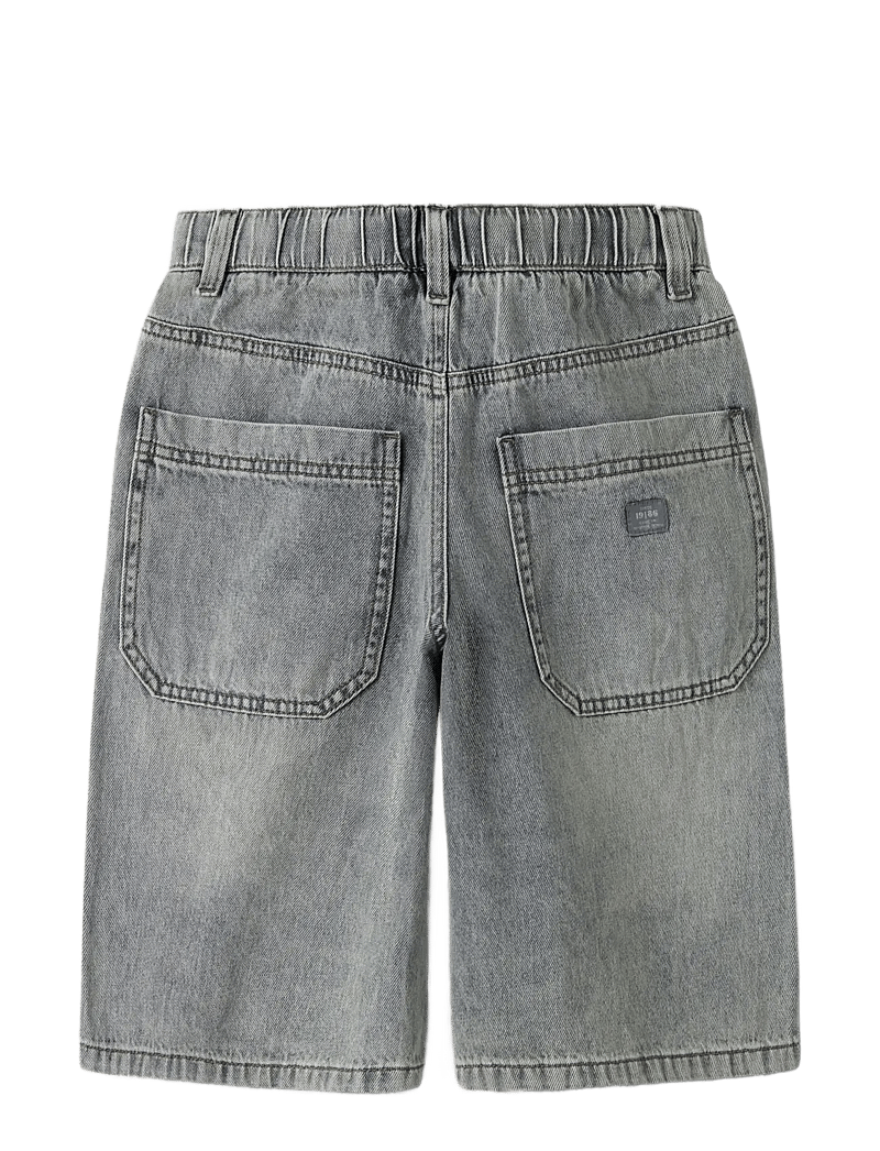 name it - NKMBEN X SKATER DNM BERMUDA 8649-BY NOOS - jeansshorts - special blue grey denim - 1