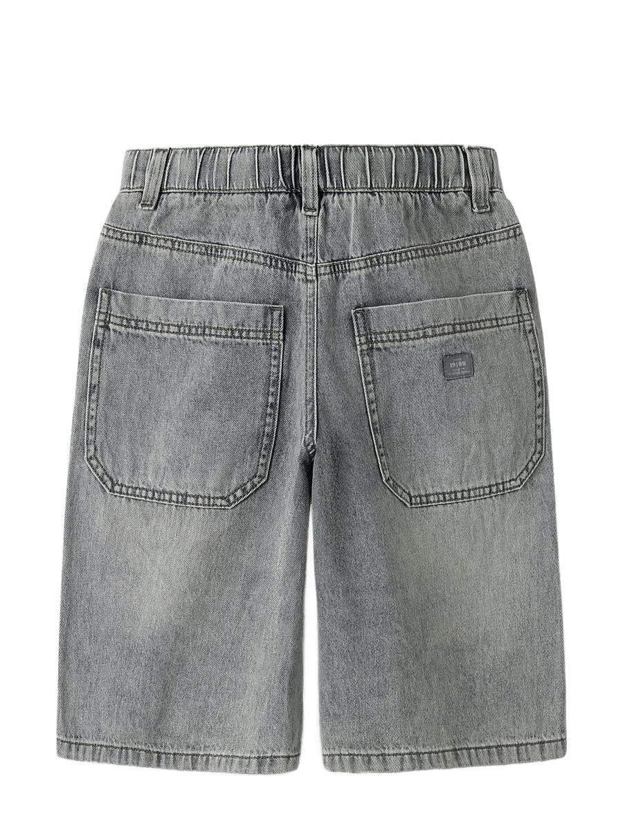 name it - NKMBEN X SKATER DNM BERMUDA 8649-BY NOOS - denimshorts - special blue grey denim - 1