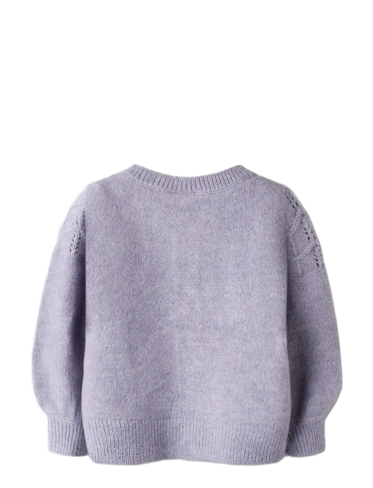 name it - NMFBATRILLA LS KNIT CARD - cardigans - lavender gray - 2