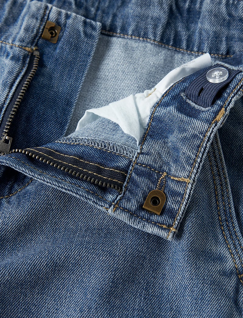 name it - NKMRYAN L DNM CARGO SHORTS 8250-OZ - cargo shorts - medium blue denim - 2