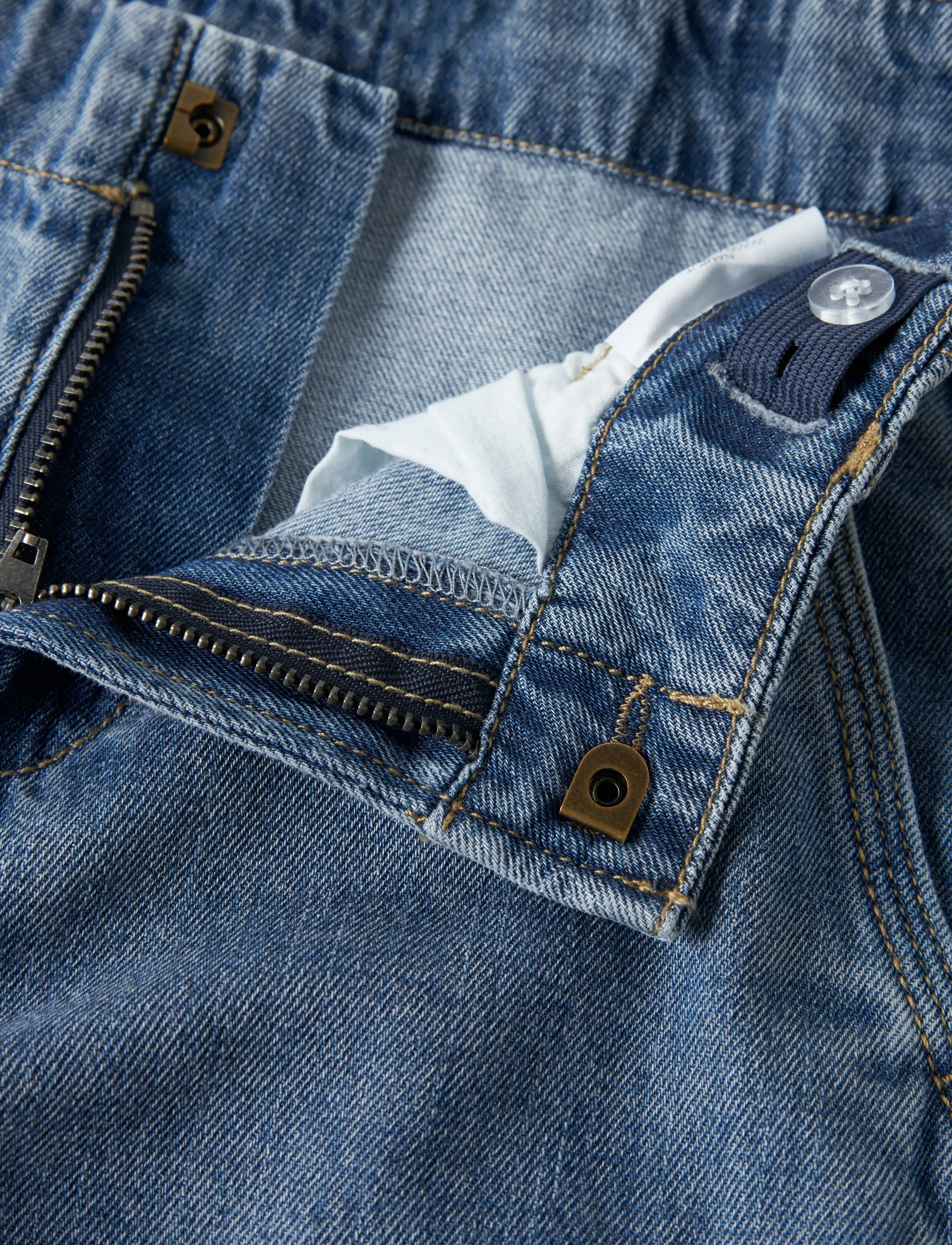 name it - NKMRYAN L DNM CARGO SHORTS 8250-OZ - cargo shorts - medium blue denim - 2