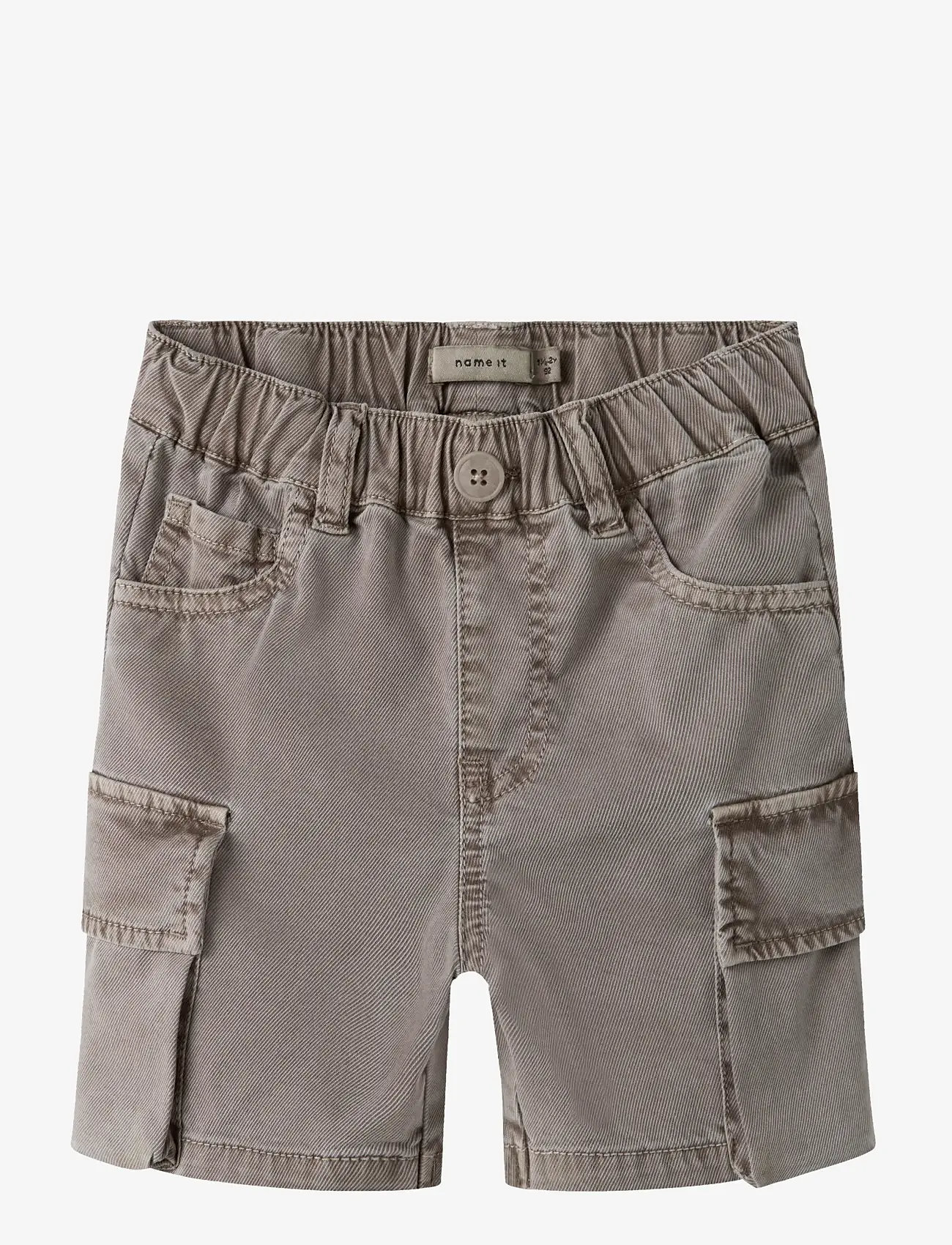 name it - NMMBEN B CARGO MK SHORTS 7805-PO NOOS - cargo shorts - chinchilla - 1