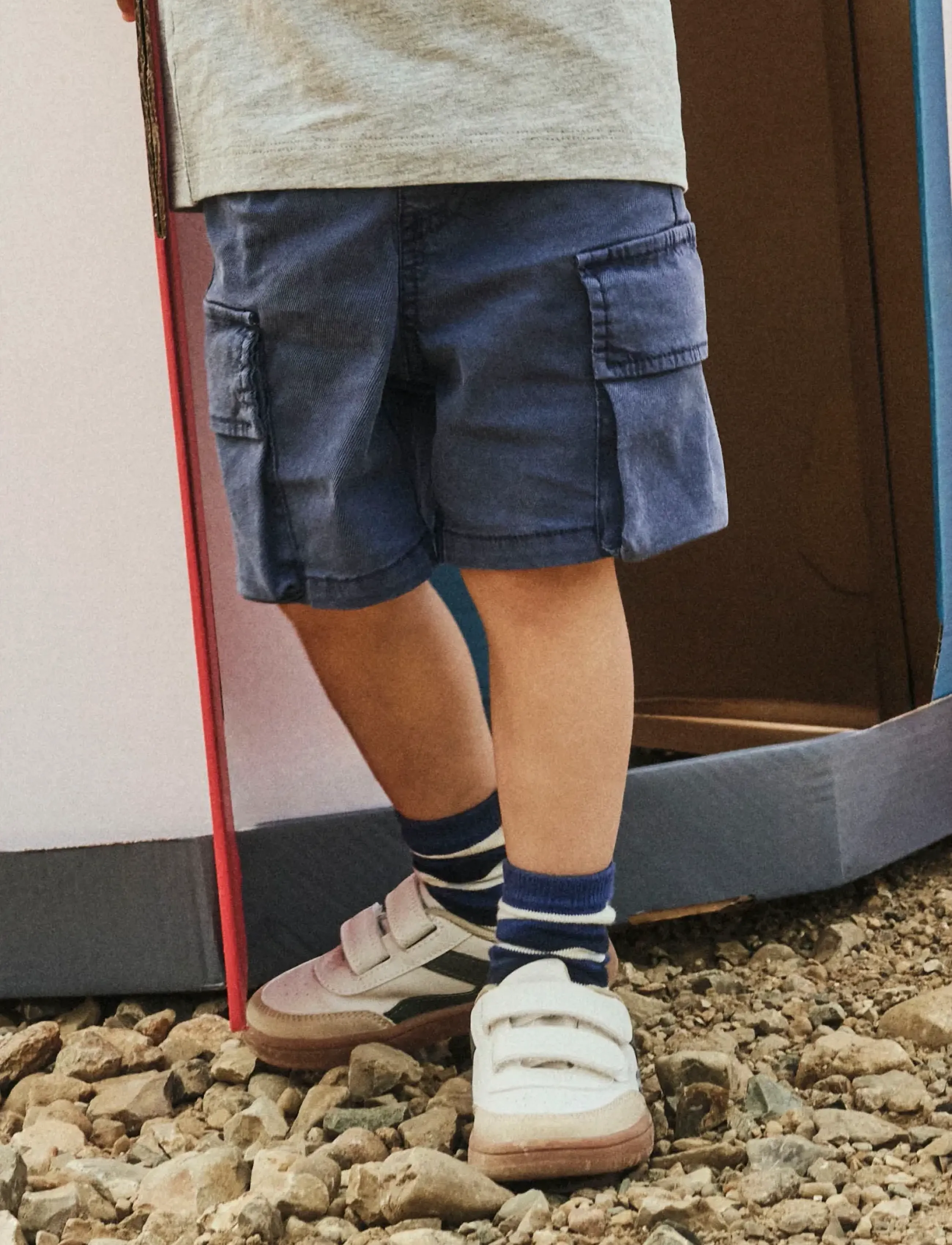 name it - NMMBEN B CARGO MK SHORTS 7805-PO NOOS - cargo shorts - navy blazer - 2