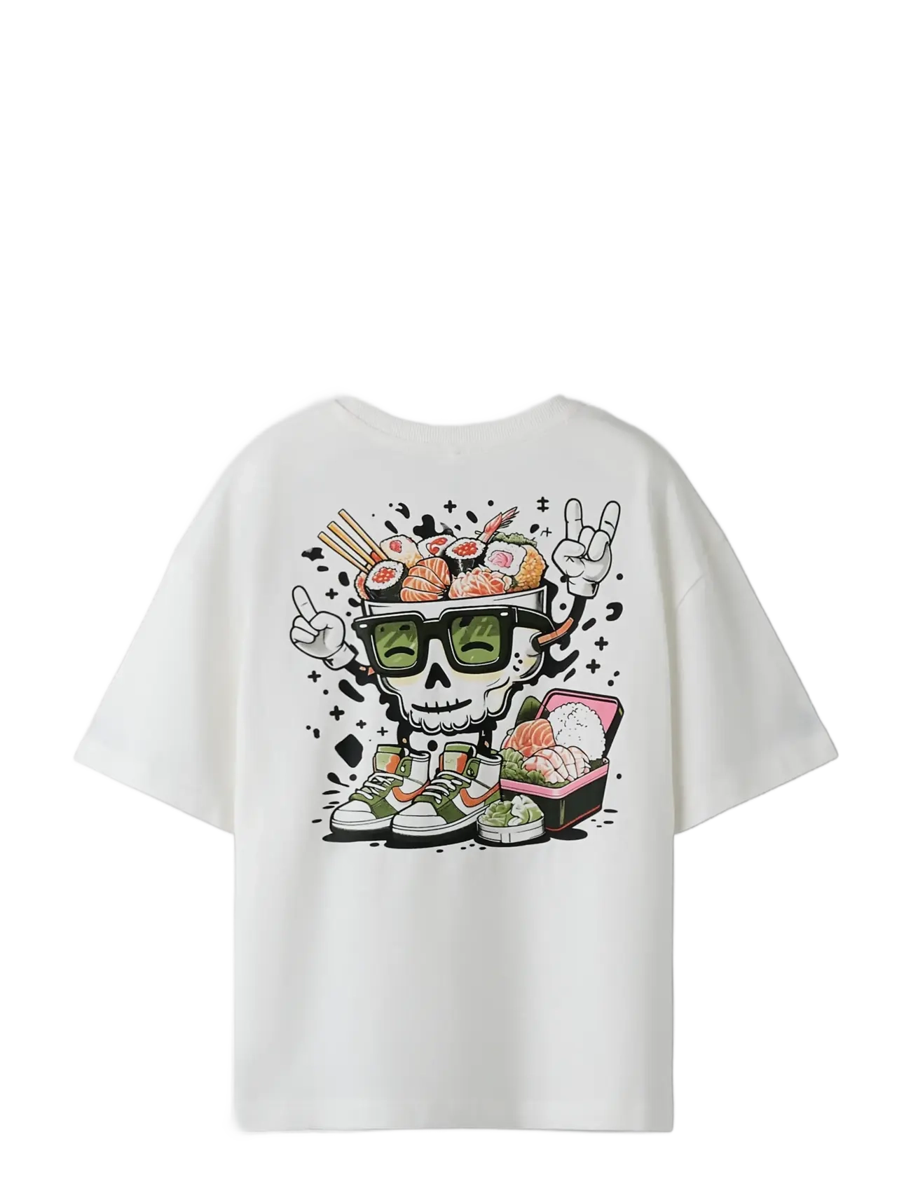 name it - NKMTHAD SS RLX TOP PS NOOS - short-sleeved t-shirts - cloud dancer - 2