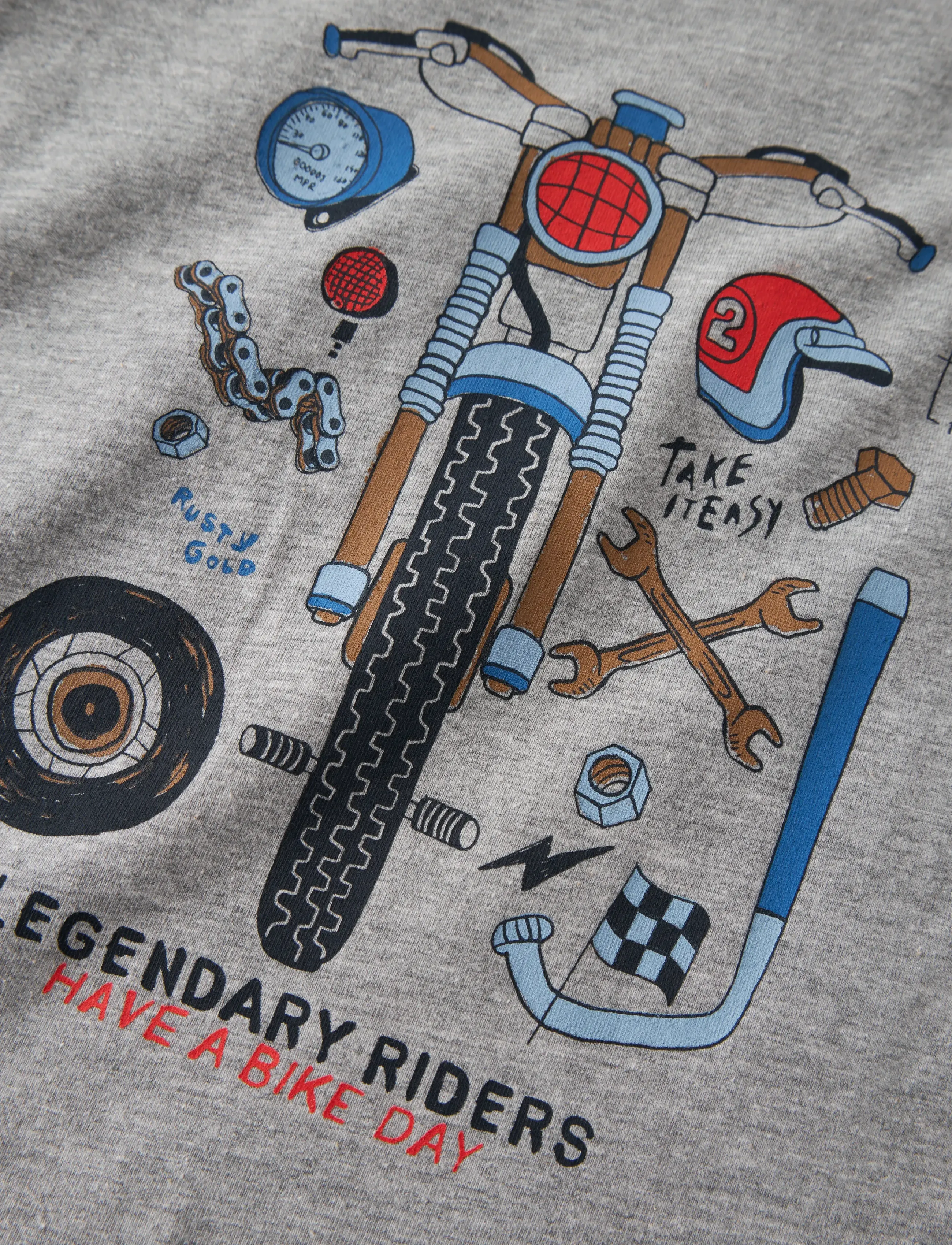 name it - NMMBO SS NREG TOP BOX - short-sleeved t-shirts - grey melange - 3