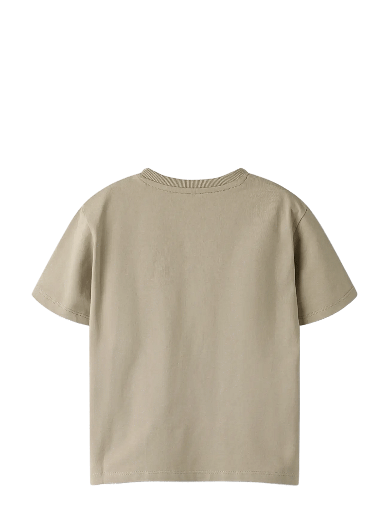 name it - NMMBO SS NREG TOP BOX - kortærmede t-shirts - vintage khaki - 2
