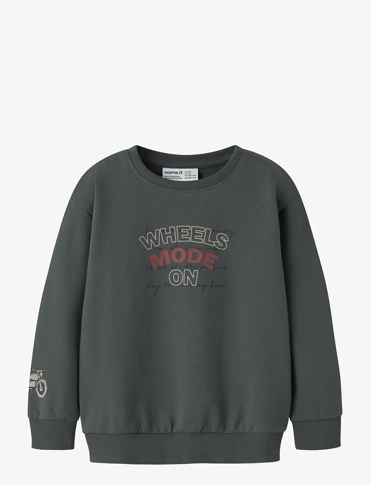 name it - NMMBRETT LS NREG SWEAT UNB BOX - sweatshirts - urban chic - 1