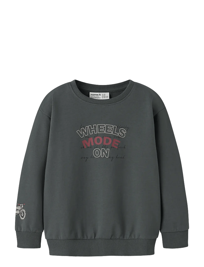 name it - NMMBRETT LS NREG SWEAT UNB BOX - sweatshirts - urban chic - 1