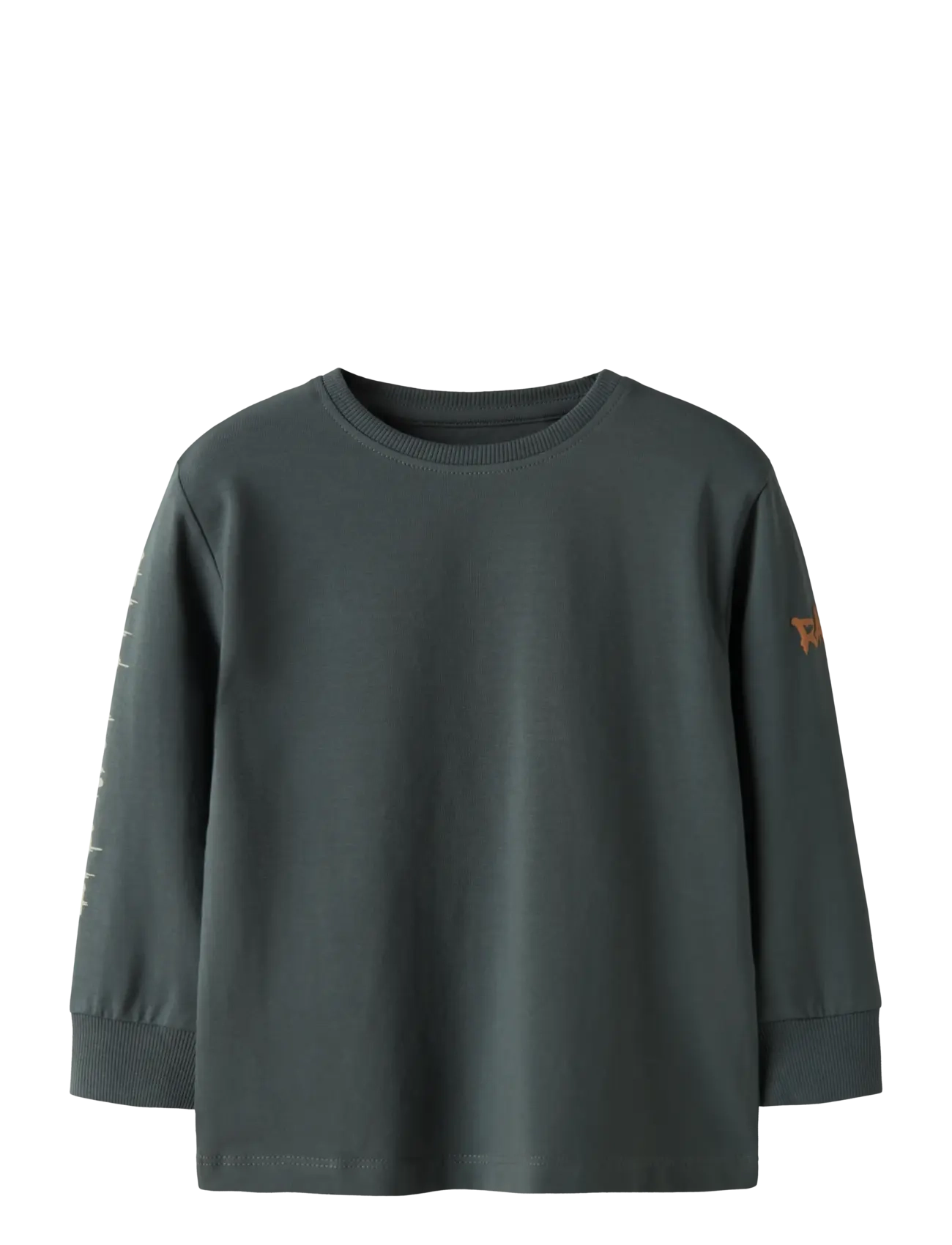 name it NMMBENNE LS NREG TOP BOX - Toppar & T-shirts - URBAN CHIC / khaki/green