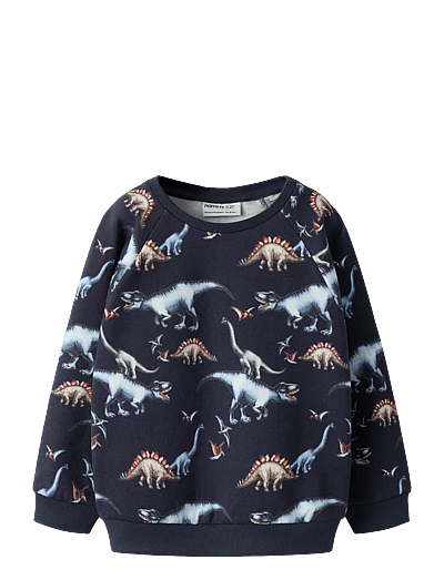 name it NMMBERTIL LS NREG SWEAT BRU - Kleidung - NAVY BLAZER / navy