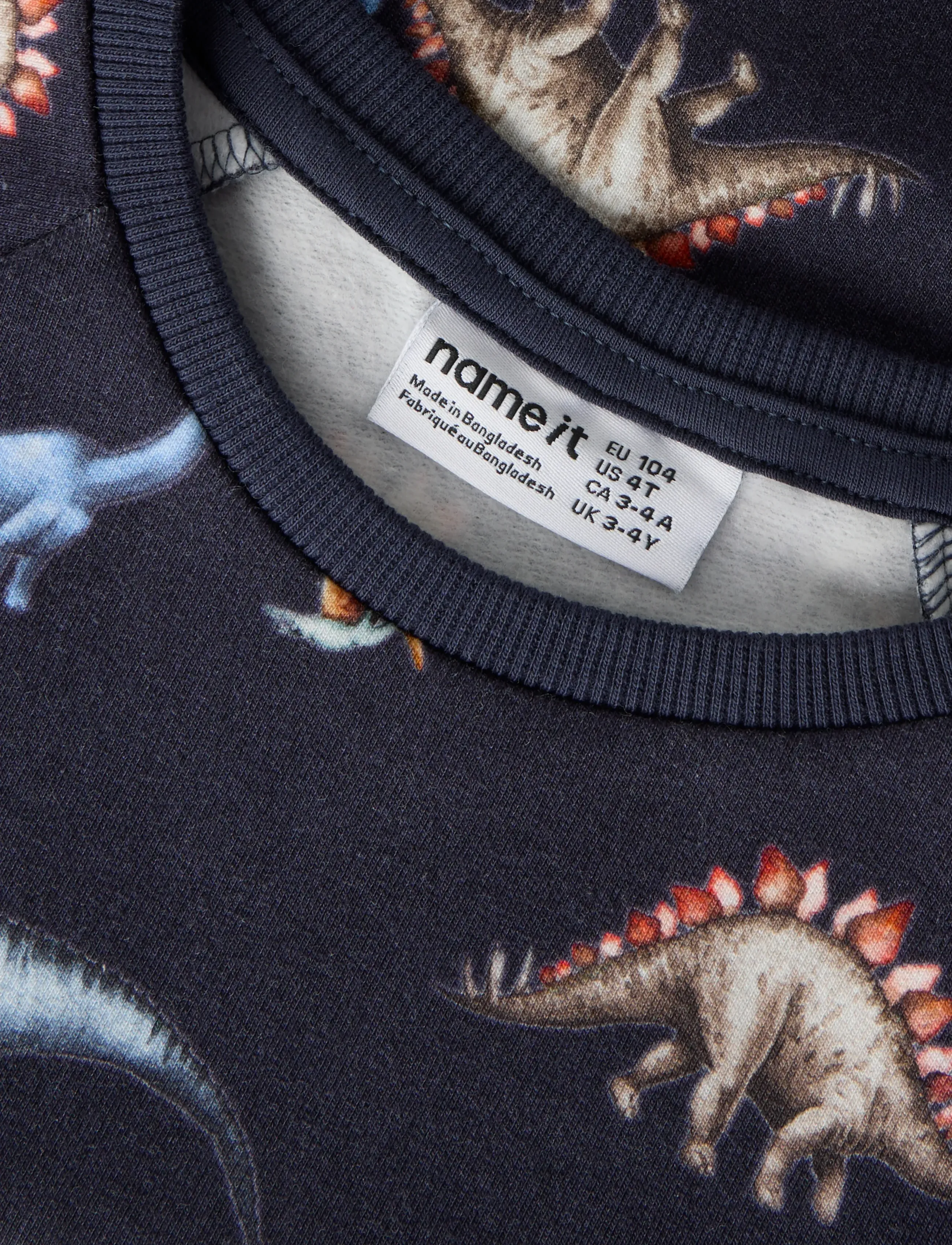 name it - NMMBERTIL LS NREG SWEAT BRU - dressipluusid - navy blazer - 3