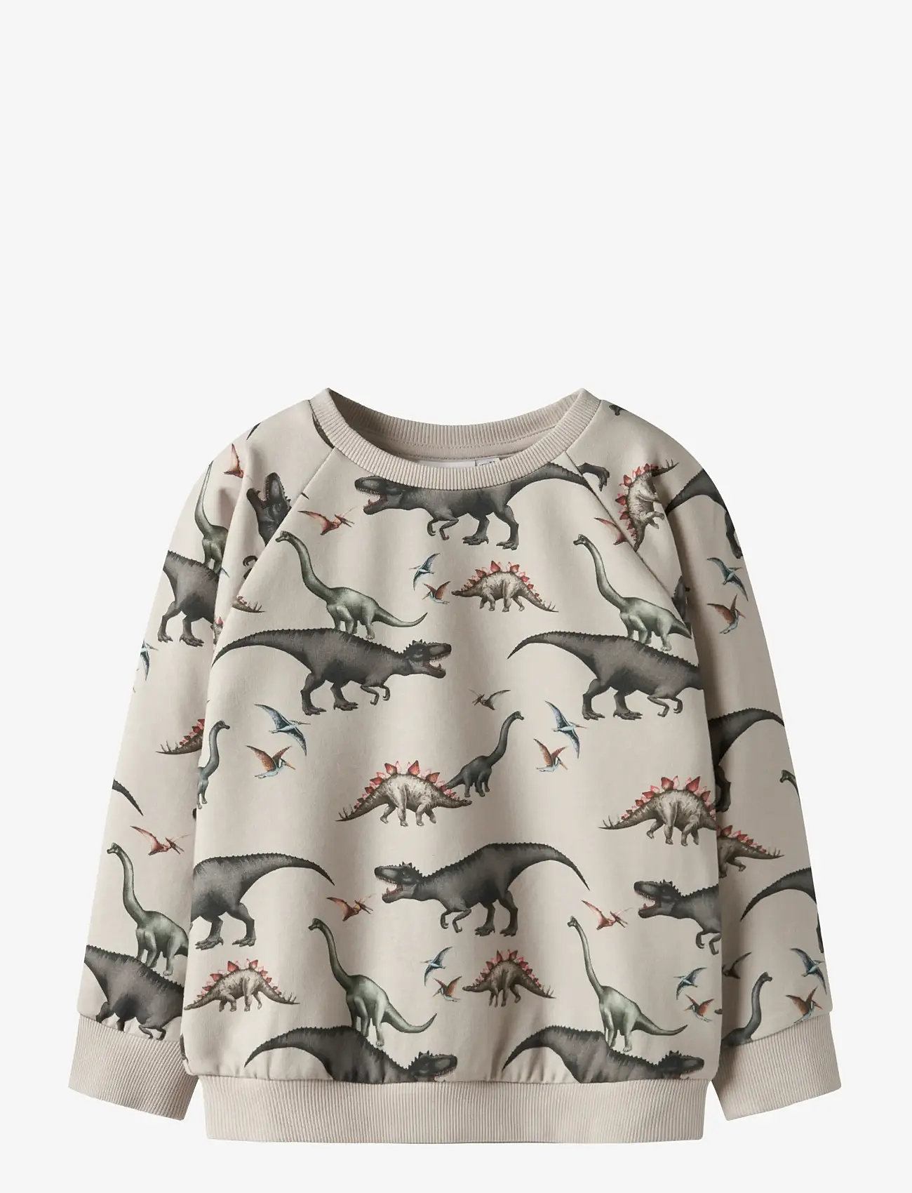 name it - NMMBERTIL LS NREG SWEAT BRU - dressipluusid - pumice stone - 1