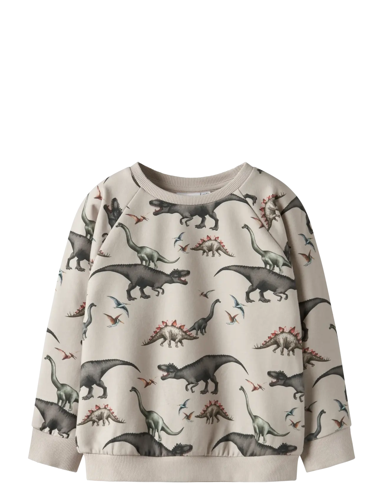 name it NMMBERTIL LS NREG SWEAT BRU - Angebote - PUMICE STONE / beige