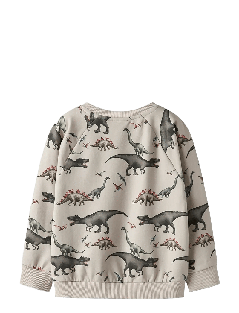 name it - NMMBERTIL LS NREG SWEAT BRU - dressipluusid - pumice stone - 2
