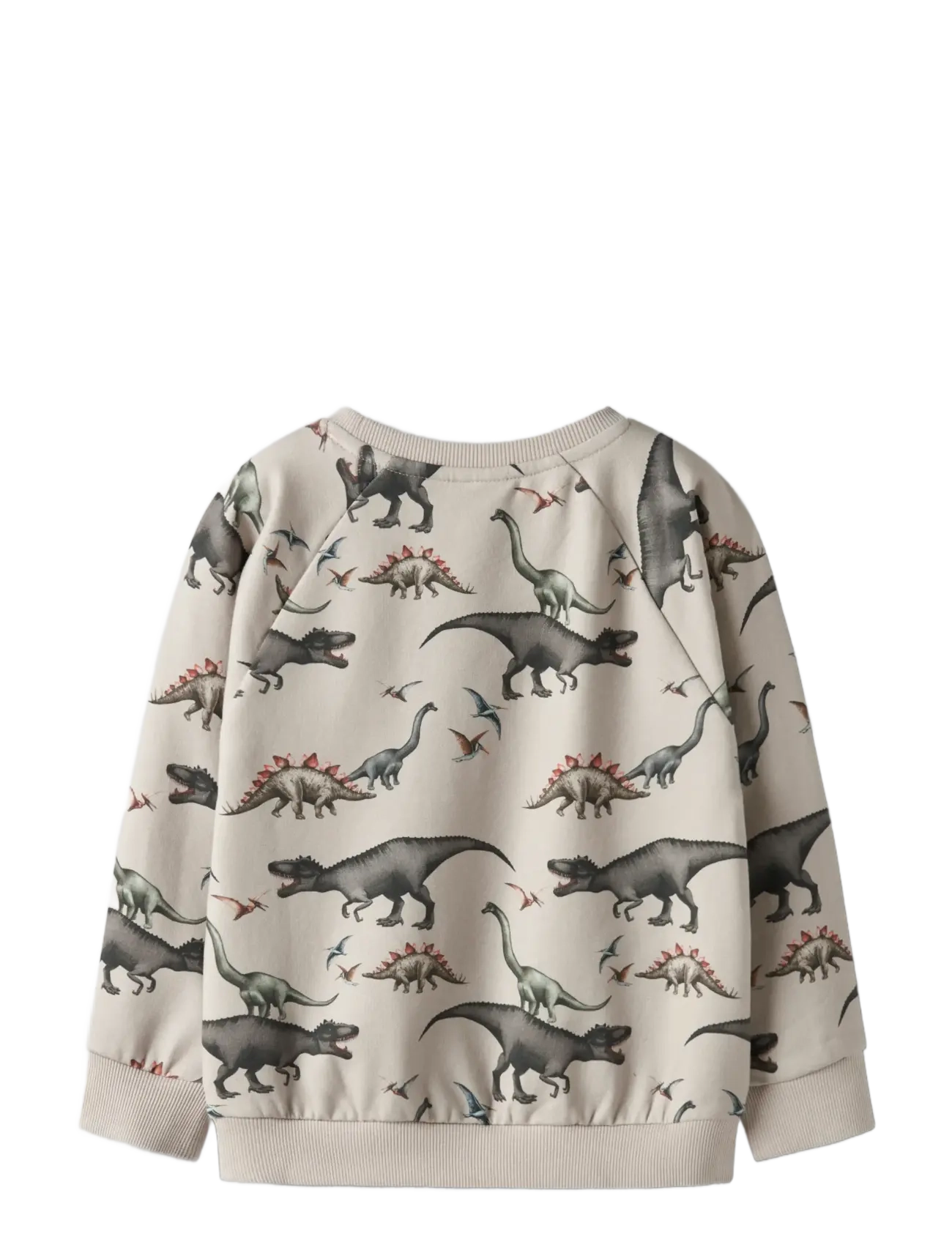 name it - NMMBERTIL LS NREG SWEAT BRU - sweatshirts - pumice stone - 2
