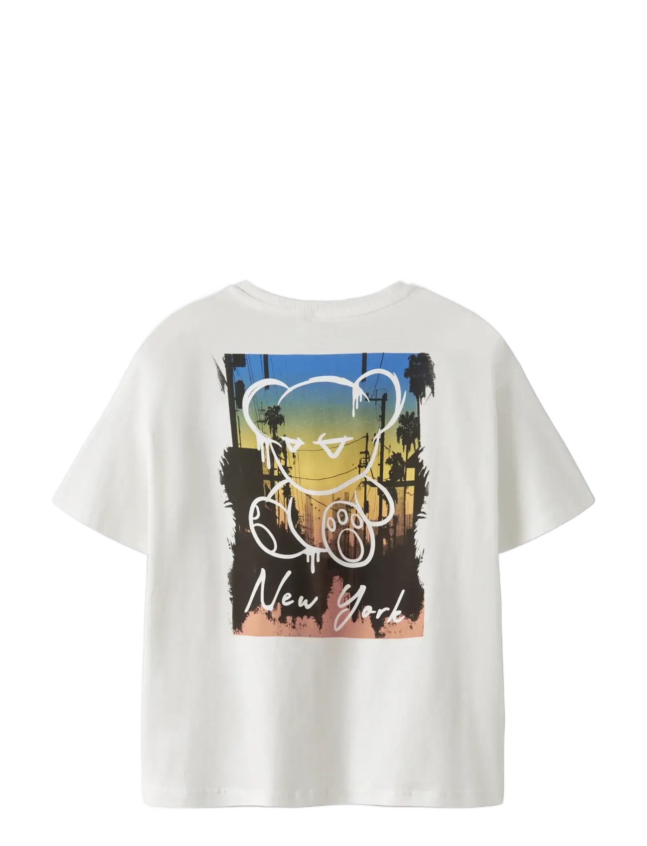 name it - NKMBYNE SS RLX TOP BOX PS NOOS - t-shirts à manches courtes - cloud dancer - 2