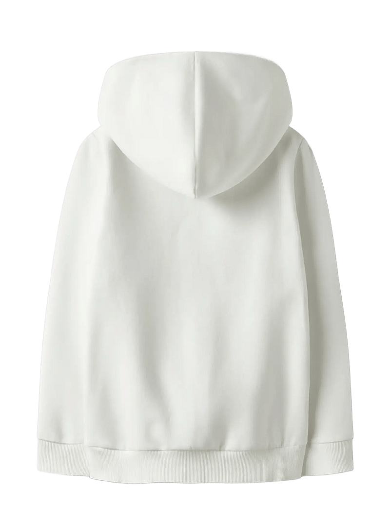 name it - NKMBASTIAN LS SWE WH BRU BOX PS NOOS - kapuutsiga dressipluusid - cloud dancer - 1
