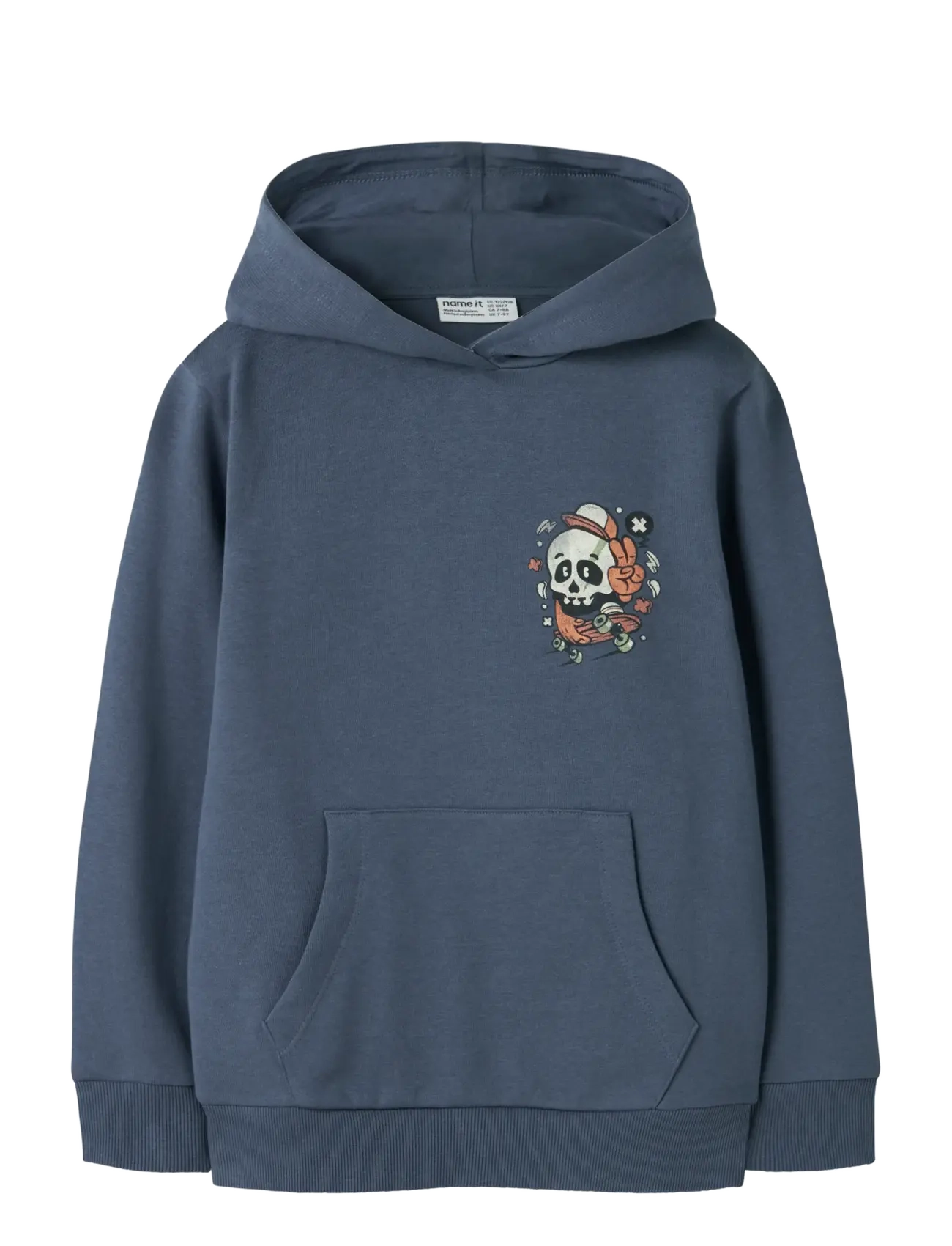 name it NKMBASTIAN LS SWE WH BRU BOX PS NOOS - Kläder - VINTAGE INDIGO / blue