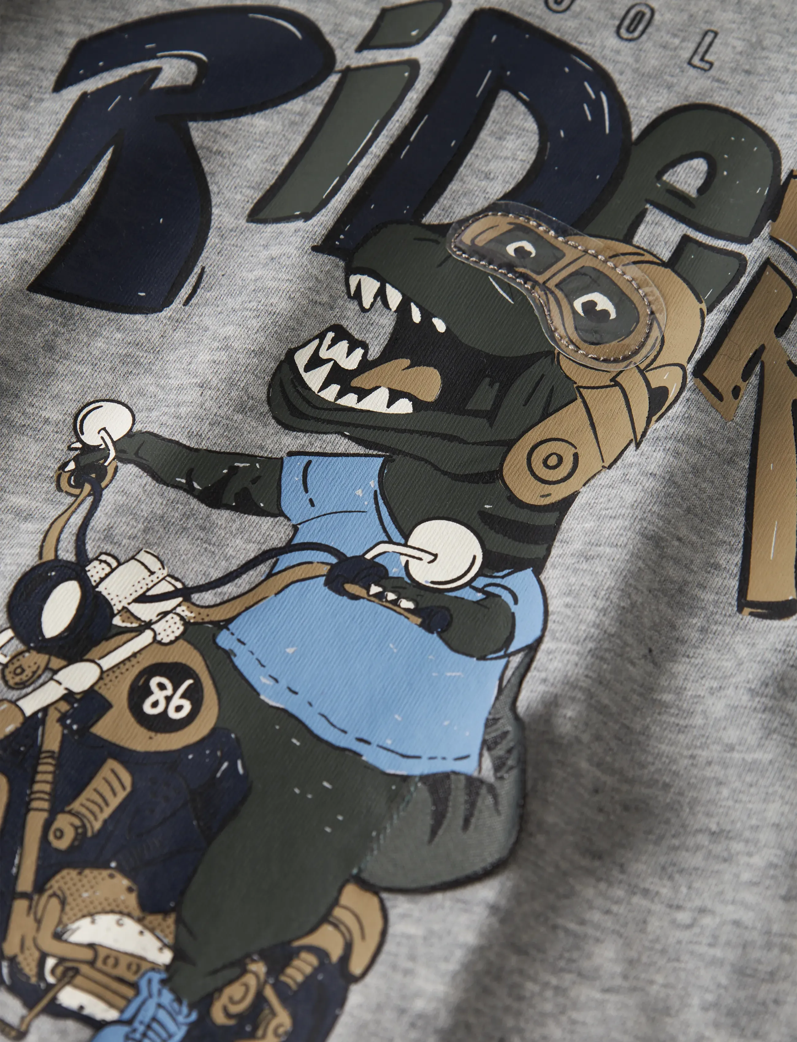 name it - NMMBILL LS NREG TOP BOX - t-krekli ar garām piedurknēm - grey melange - 3
