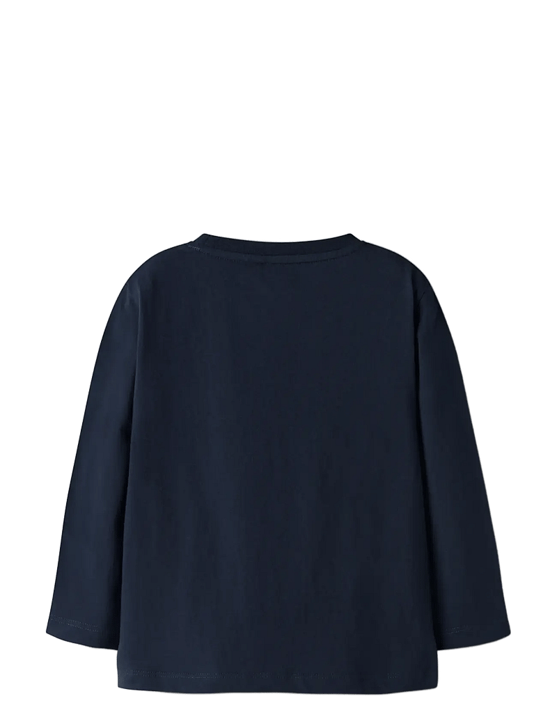 name it - NMMBILL LS NREG TOP BOX - langärmelig - navy blazer - 2
