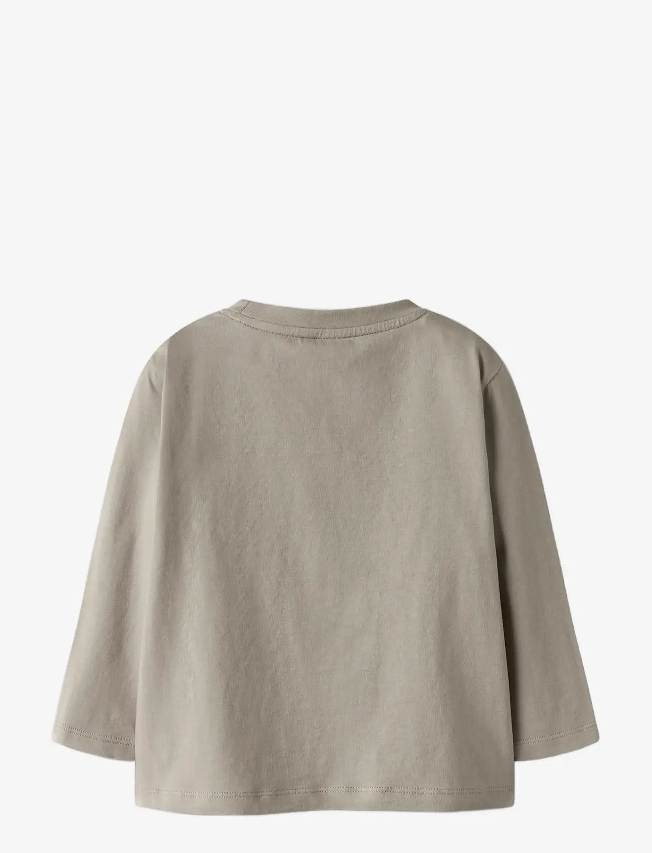 name it - NMMBILL LS NREG TOP BOX - pikkade varrukatega t-särgid - vintage khaki - 2