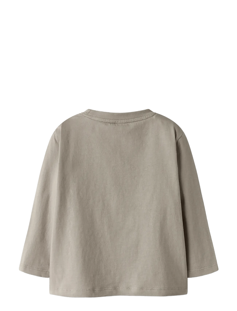 name it - NMMBILL LS NREG TOP BOX - langärmelig - vintage khaki - 2