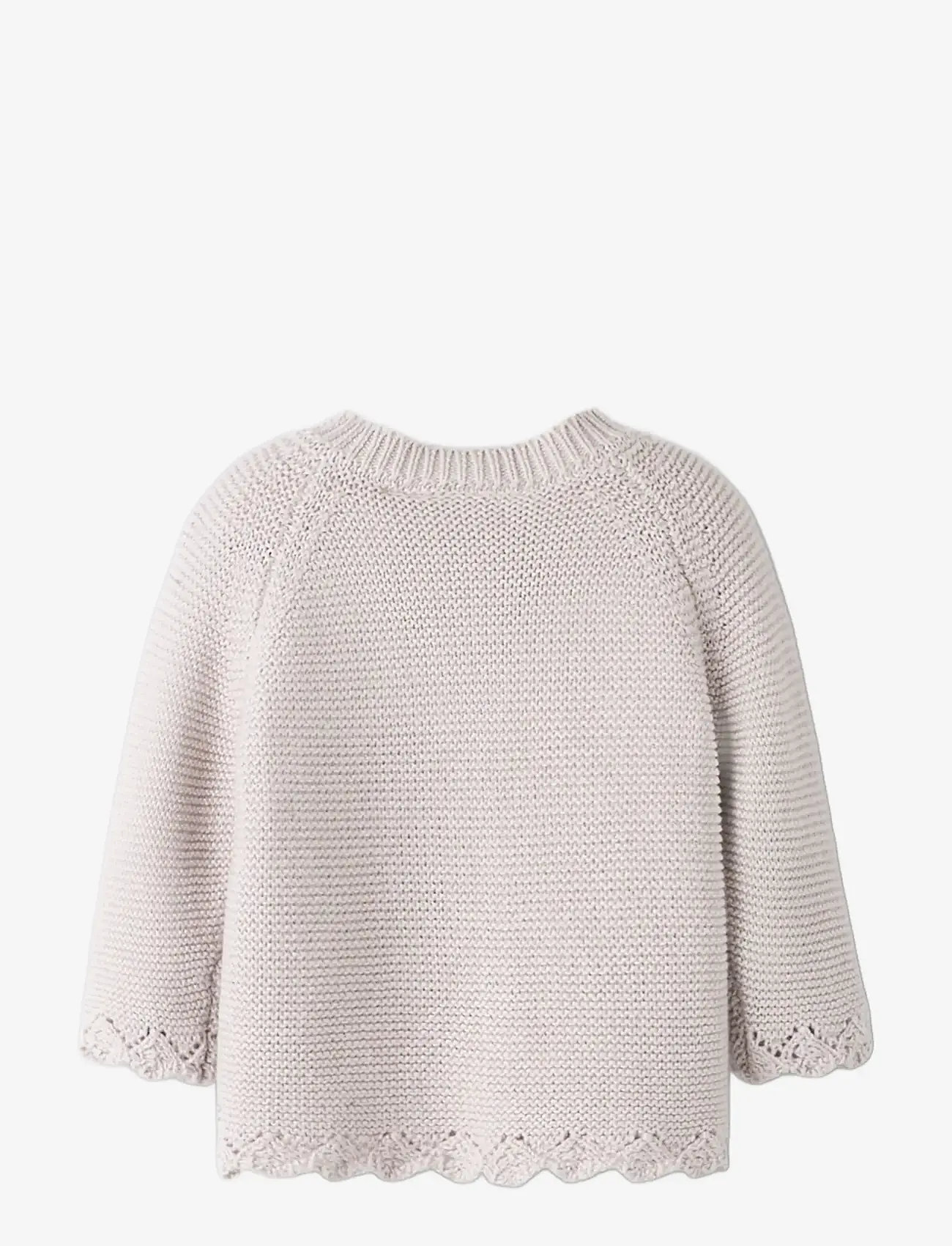 name it - NBFBALSALMI LS KNIT CARD - cardigans - lilac marble - 2