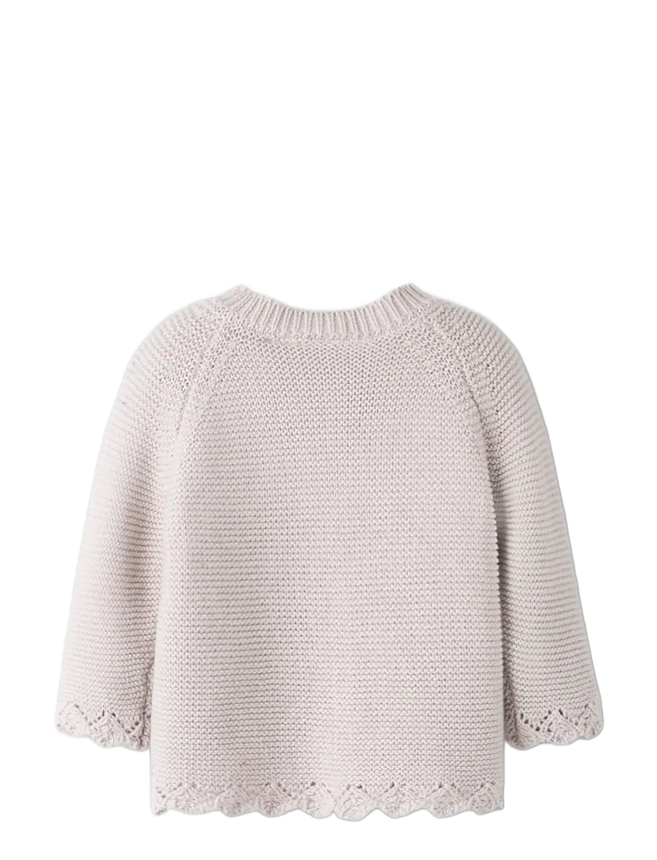 name it - NBFBALSALMI LS KNIT CARD - cardigans - lilac marble - 2
