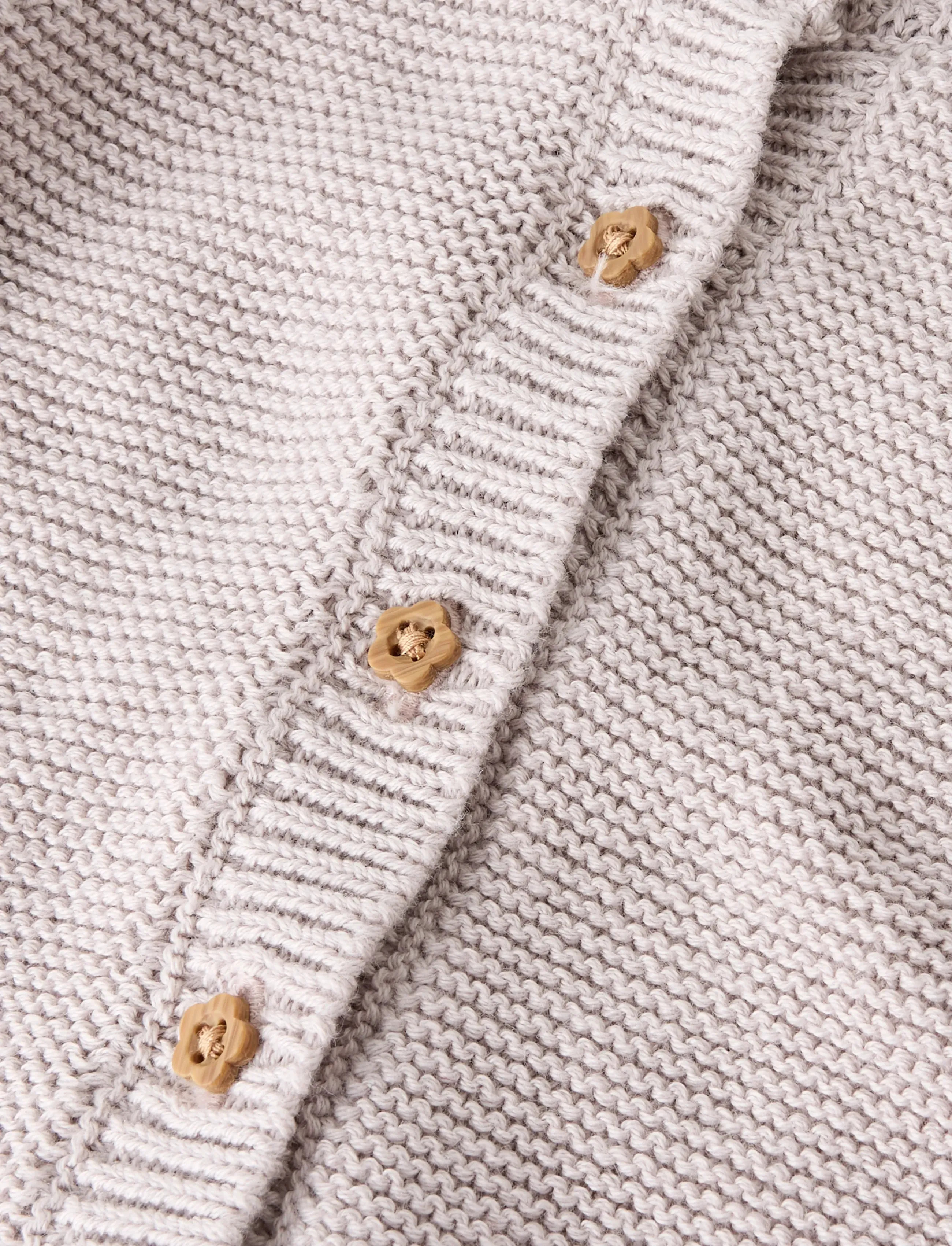 name it - NBFBALSALMI LS KNIT CARD - cardigans - lilac marble - 3