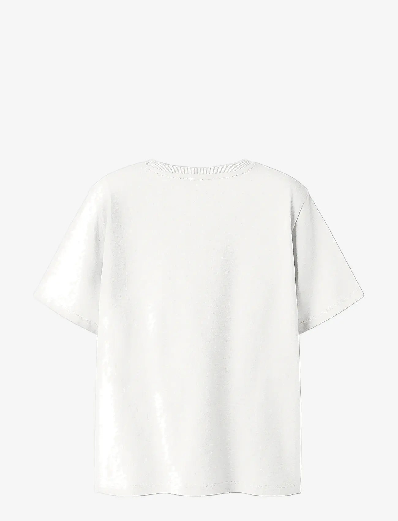 name it - NKMBENT SS NREG TOP BOX - kortærmede t-shirts - cloud dancer - 2