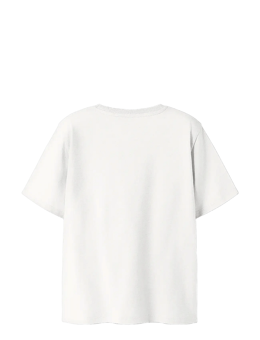 name it - NKMBENT SS NREG TOP BOX - kurzärmelige - cloud dancer - 2