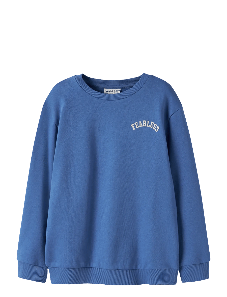 name it - NKMBLAIN LS NREG SWEAT BRU - dressipluusid - delft - 1