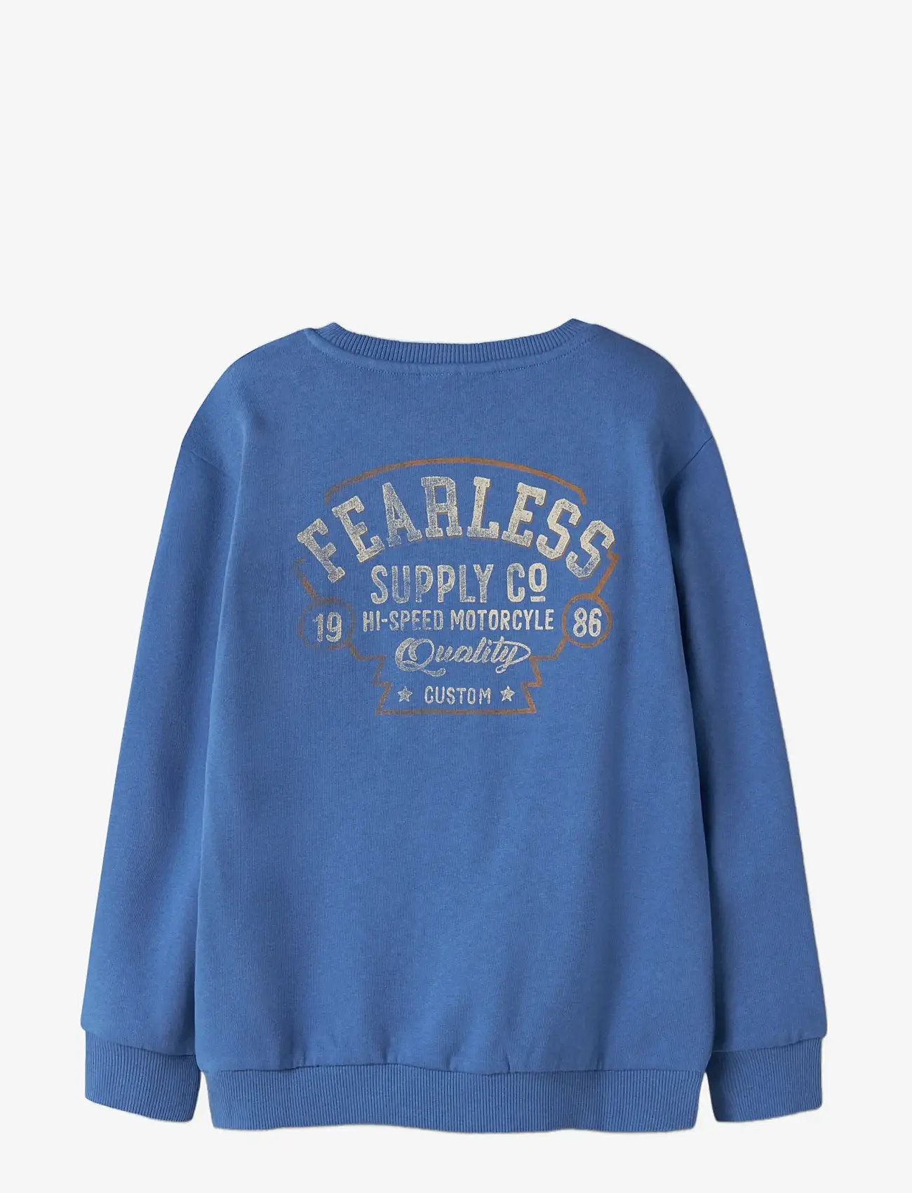 name it - NKMBLAIN LS NREG SWEAT BRU - sweatshirts - delft - 2