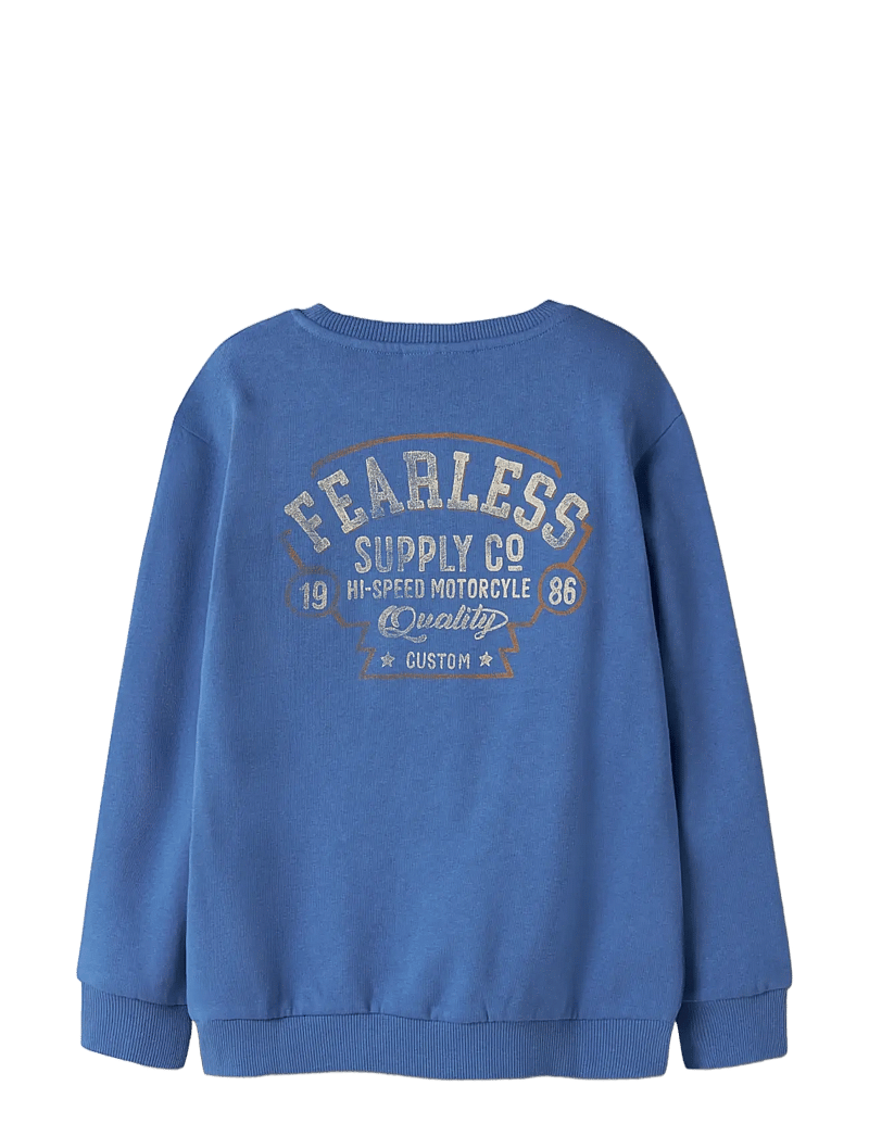 name it - NKMBLAIN LS NREG SWEAT BRU - sweatshirts - delft - 2